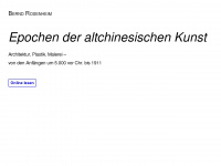 epochen-der-altchinesischen-kunst.de Webseite Vorschau