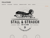 stallundstrauch.de Webseite Vorschau