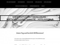 hotel-wirtschaftlichkeitsberechnung.de Webseite Vorschau