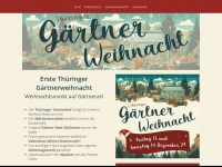 gaertnerweihnacht.de Webseite Vorschau