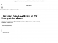 beiladung-rheine.de Webseite Vorschau