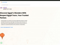 respectegypttours.com Webseite Vorschau