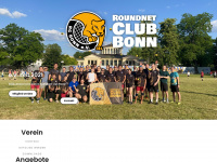 roundnetclubbonn.de Webseite Vorschau