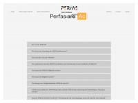 perfas.org Webseite Vorschau