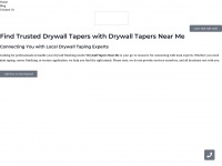 drywalltapersnearme.ca Webseite Vorschau