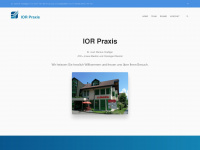 ior-praxis.ch Webseite Vorschau