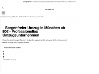 umzugsfirma-heiner-muenchen.de Webseite Vorschau