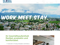 global-businesscenter.li Webseite Vorschau