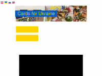 cards-for-ukraine.at Webseite Vorschau