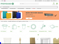 monouso.co.uk Webseite Vorschau