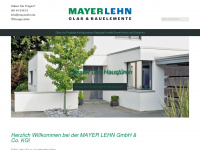 mayer-lehn.de Webseite Vorschau