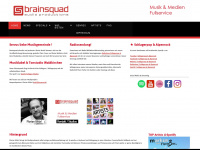 brainsquad-audio.de Webseite Vorschau