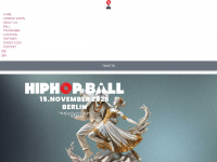 hiphopball-official.com Webseite Vorschau