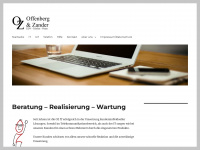 oz-it.de Webseite Vorschau