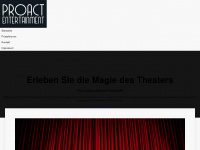 proactentertainment.de Webseite Vorschau