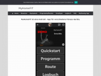 myhomefit.de Webseite Vorschau