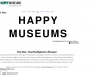 happymuseums.ch Webseite Vorschau