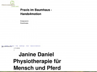 janinedaniel.info Webseite Vorschau