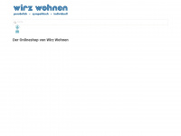 wirzwohnen.shop Webseite Vorschau