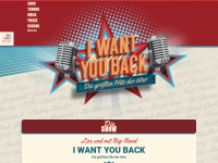 i-want-you-back.com Webseite Vorschau