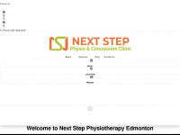 nextstepphysiotherapy.com Webseite Vorschau