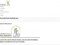 grundschule-holzhausen.info Webseite Vorschau