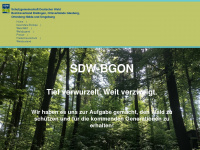 sdw-bgon.de Webseite Vorschau