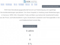 hsn-hotelreinigung.de Webseite Vorschau