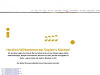 copiens-kitchen.de Webseite Vorschau