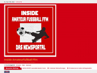 insideamateurfussball-ffm.de Webseite Vorschau