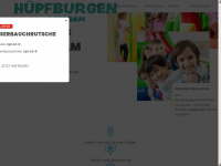 huepfburgen-potsdam.de Webseite Vorschau