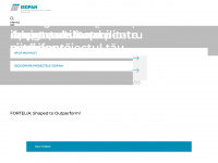 isopan.ro Webseite Vorschau