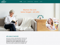 inaktivitaetsmelder-ellio.de Webseite Vorschau