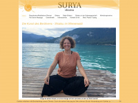 surya-shiatsu.at Webseite Vorschau