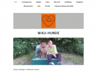 wau-hunde.at Webseite Vorschau