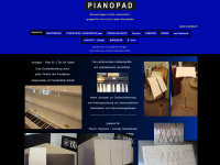 pianopad.de Webseite Vorschau