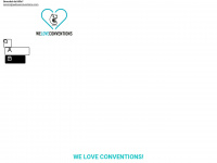 weloveconventions.com Webseite Vorschau