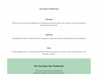 feldhamster.eu Webseite Vorschau