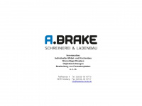 ladenbau-brake.de Webseite Vorschau