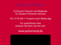 djdeutschpolnisch.de Webseite Vorschau