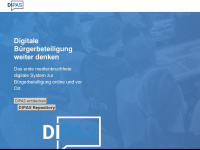 dipas.org Webseite Vorschau