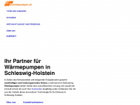 waermepumpe.sh Webseite Vorschau