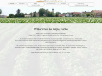 allgaeu-knolle.de Webseite Vorschau