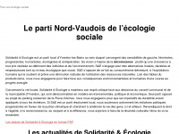 solidarite-ecologie.org Webseite Vorschau