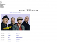 pankow.band Webseite Vorschau