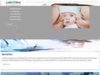 labsystemsdx.com Webseite Vorschau