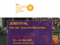 jobstival.de Webseite Vorschau