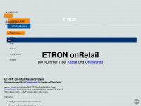 etron-software.ch Webseite Vorschau