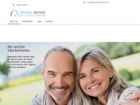 chluba-dental.de Webseite Vorschau