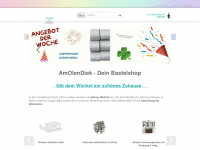 amolendiek.de Webseite Vorschau